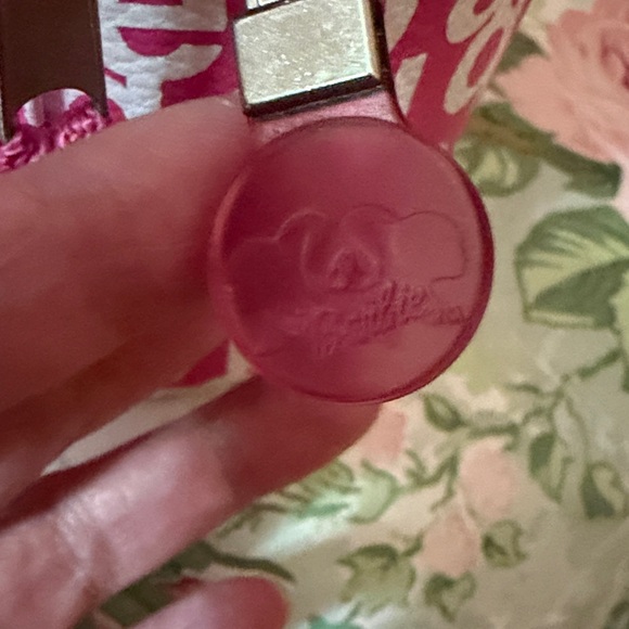 Barbie Pink Logo Train Case NWT 2003 - Picture 7 of 11